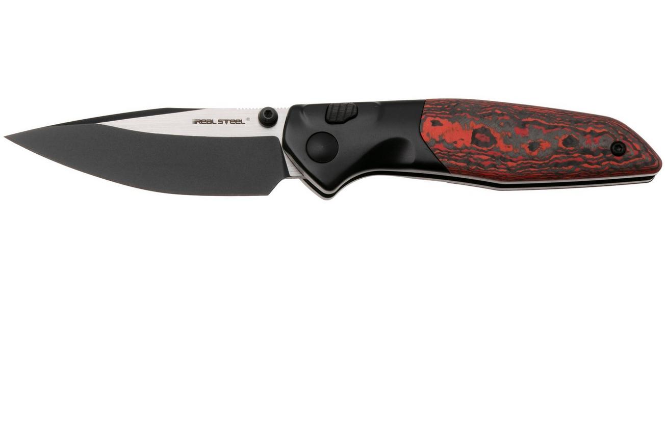 Real Steel Hoeft 7901DR Two-Tone S35VN, Titanium Copper Foil FatCarbon, zakmes, Austin Fox design