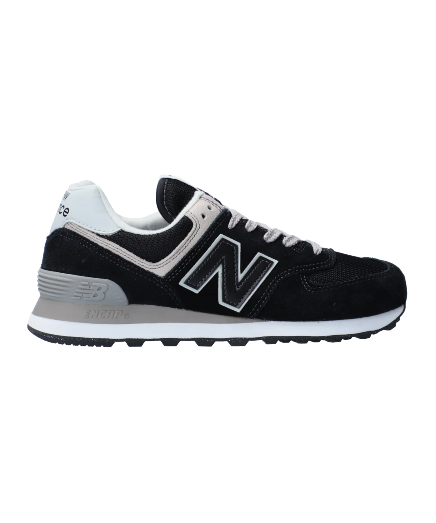 New Balance 574 Damen Schwarz Weiss FEVB