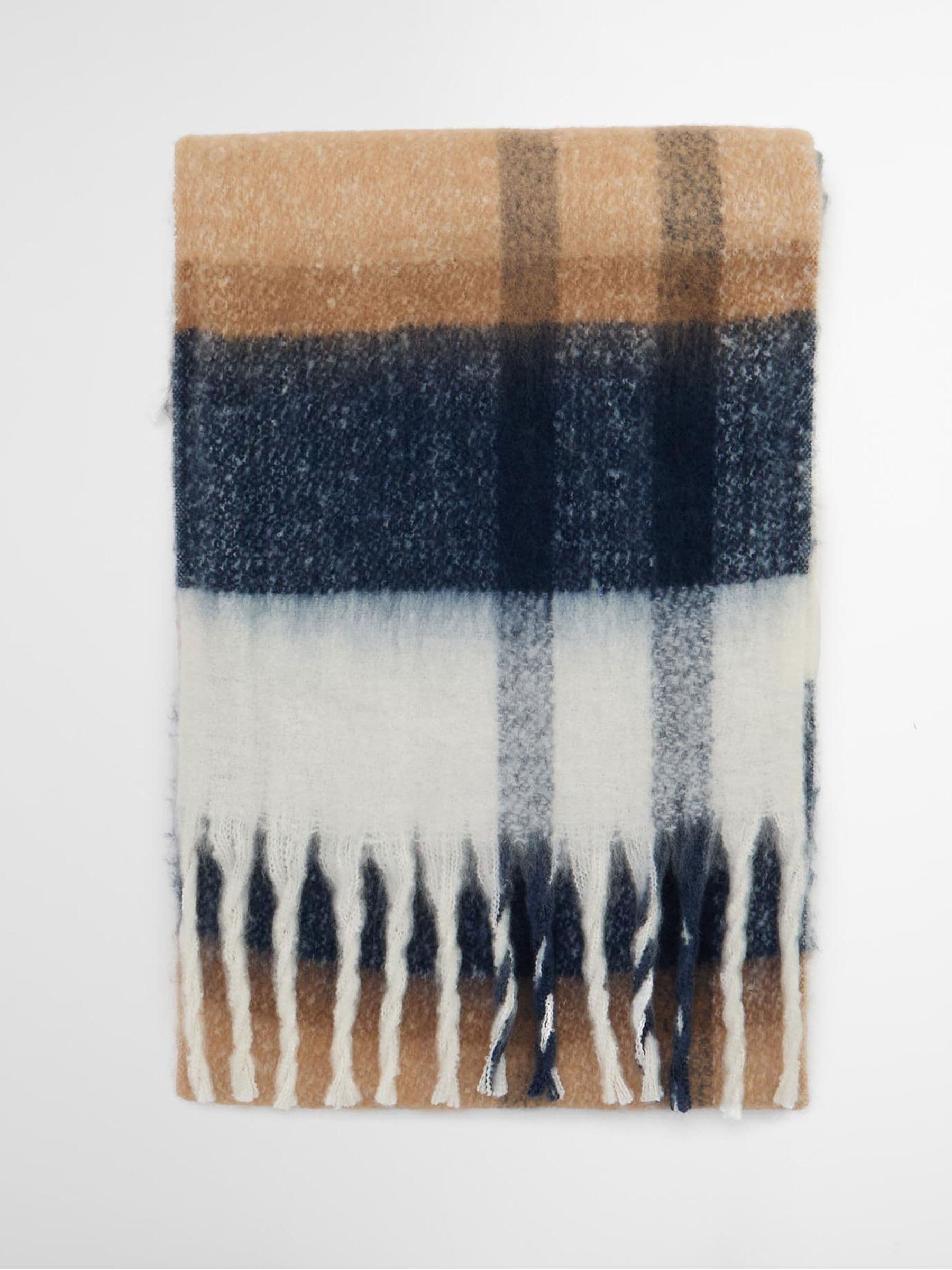 Bruin - Barbour® Tartan Isla Boucle Chunky Scarf