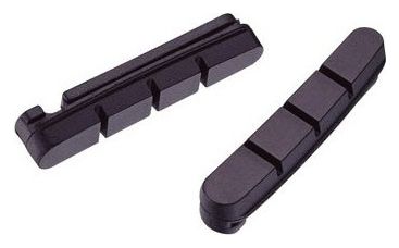 x2 Cartouches de Patins de Frein Tektro 422.11 V-Brake Noir