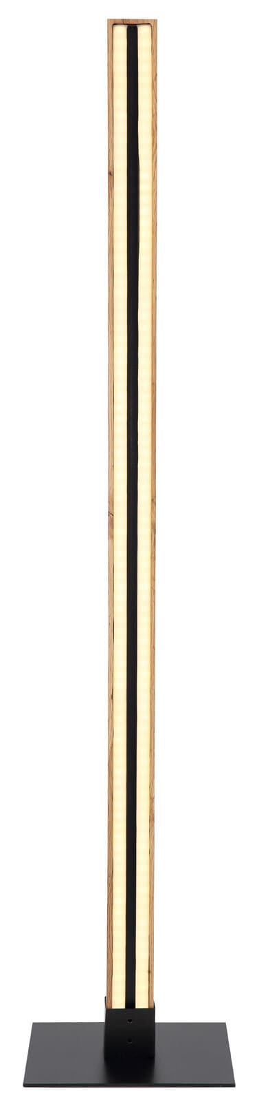 DORO Stehlampe schwarz 416080WS, B/H/T: 25 x 123 x 18 cm, Metall, Kunststoff