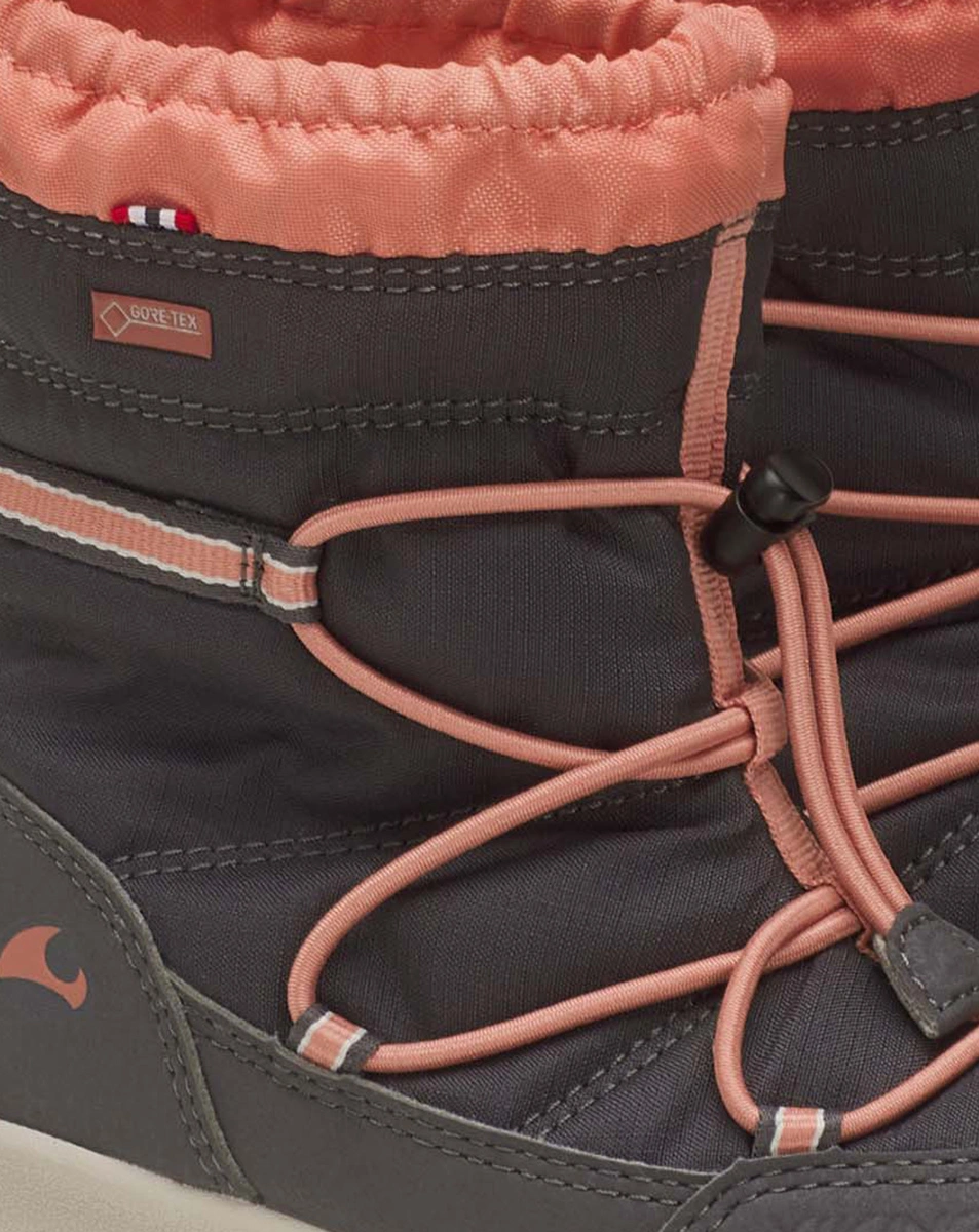 Winterboots OKSVAL GTX in dark grey/peach