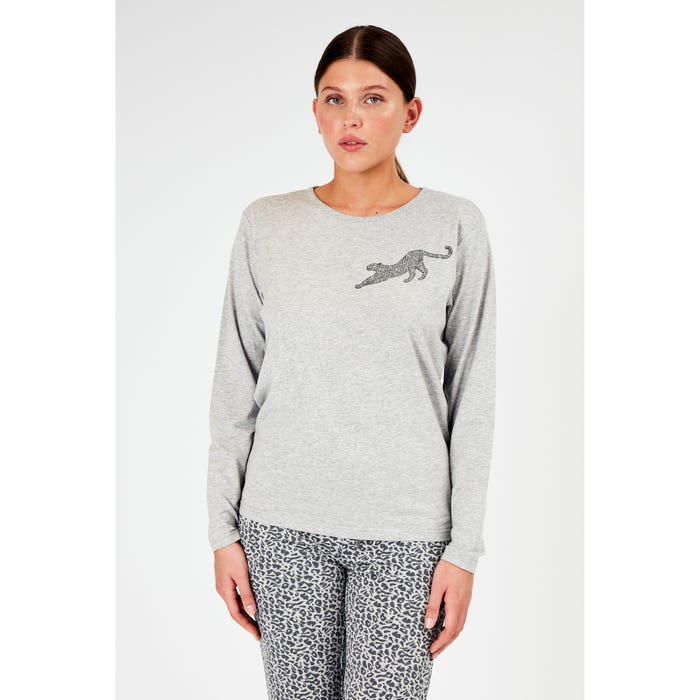 inSua-Pyjamasweater luipaard - Insua