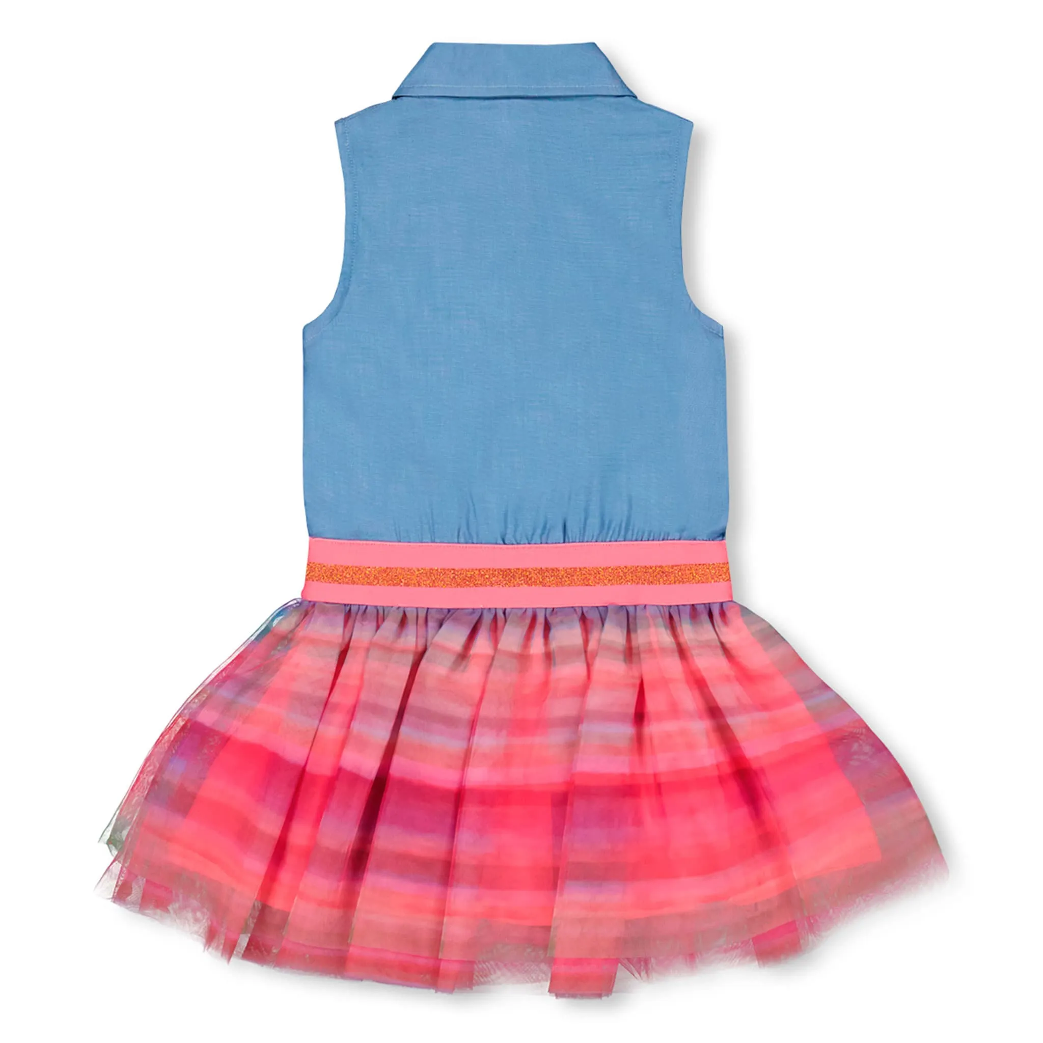 Deux par Deux Robe Chambray Papillon 3-6ans