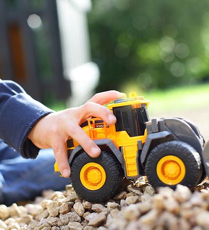 Dickie Toys Arbejdsbil - Wheel Loader - Lys/Lyd