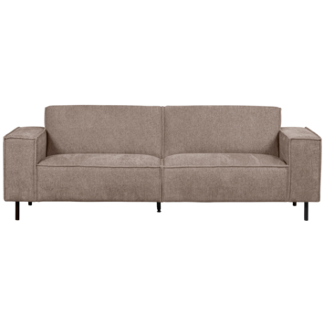 WOOOD 3-zits bank Roman taupe chenille stof