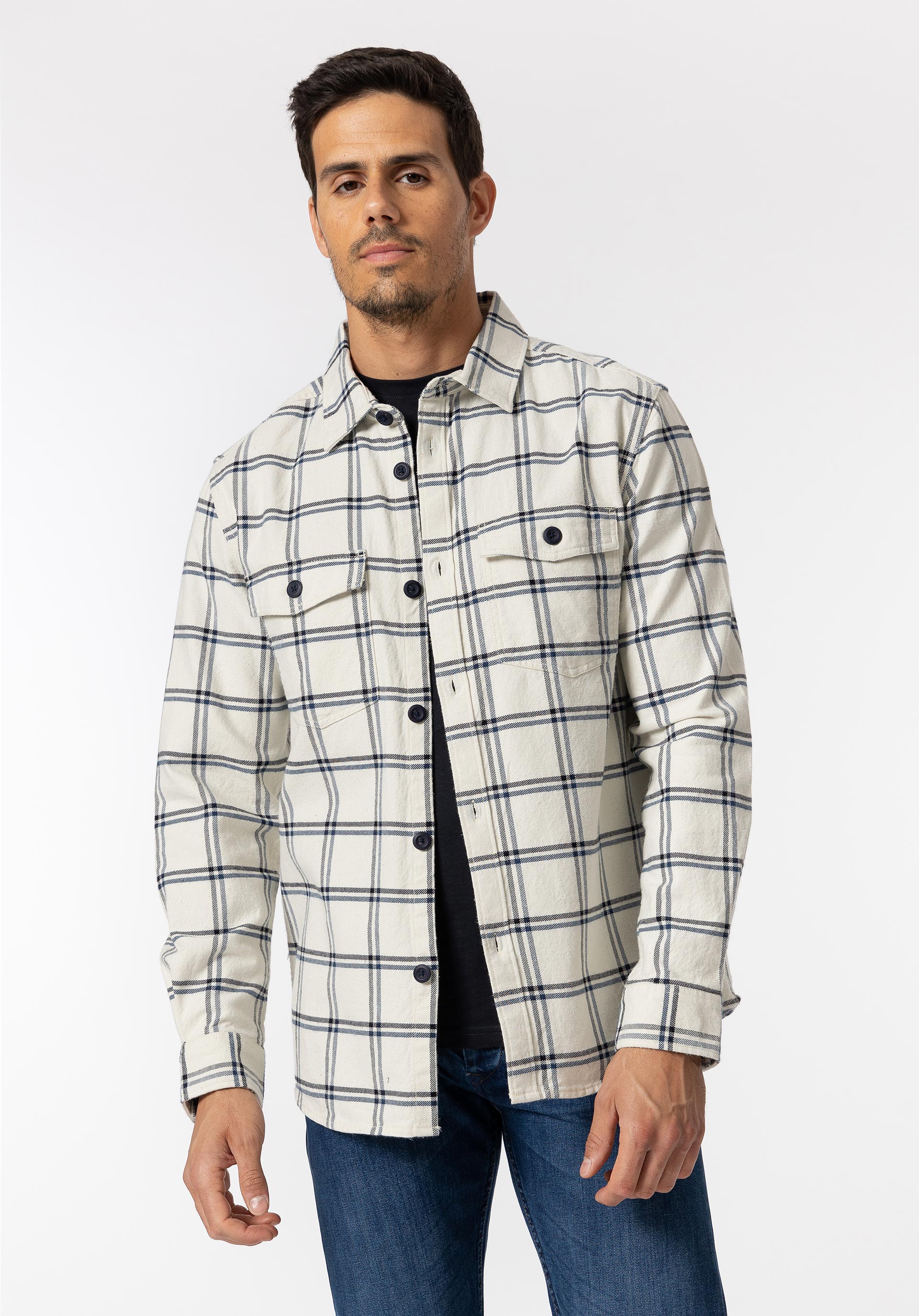 Camisa Overshirt Flanela Xadrez