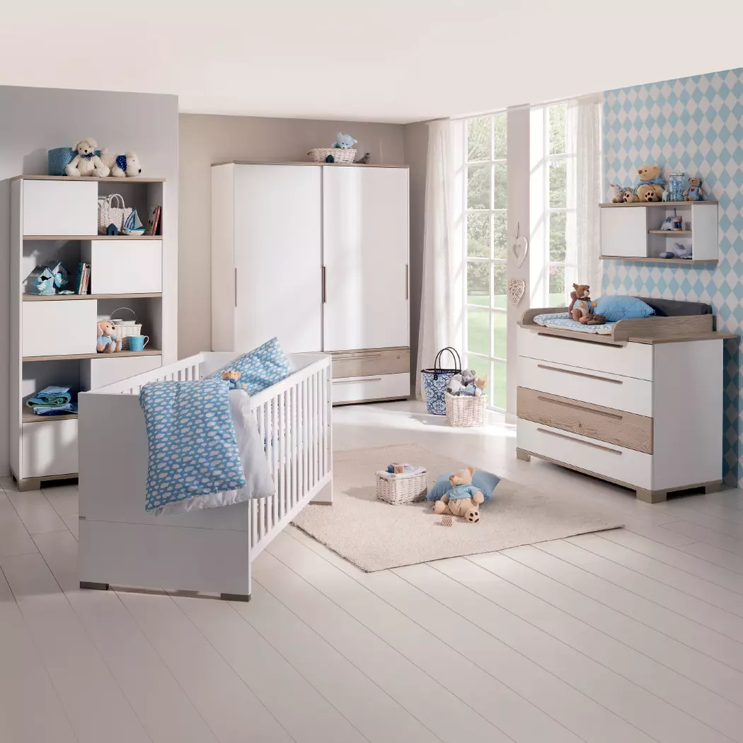 Babyzimmer-Set Carlo 4tlg.