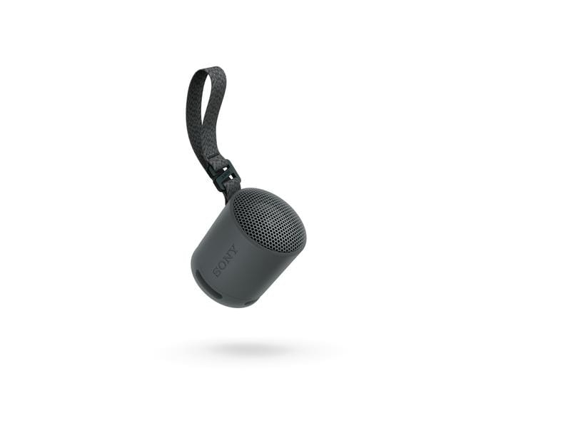 Sony Bluetooth Speaker SRS-XB100 Schwarz Kompakter, kabelloser Bluetooth-Lautsprecher