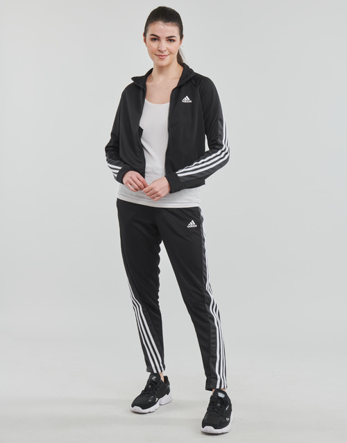 Adidas Sportswear - TEAMSPORT TRACKSUIT - black/carbon