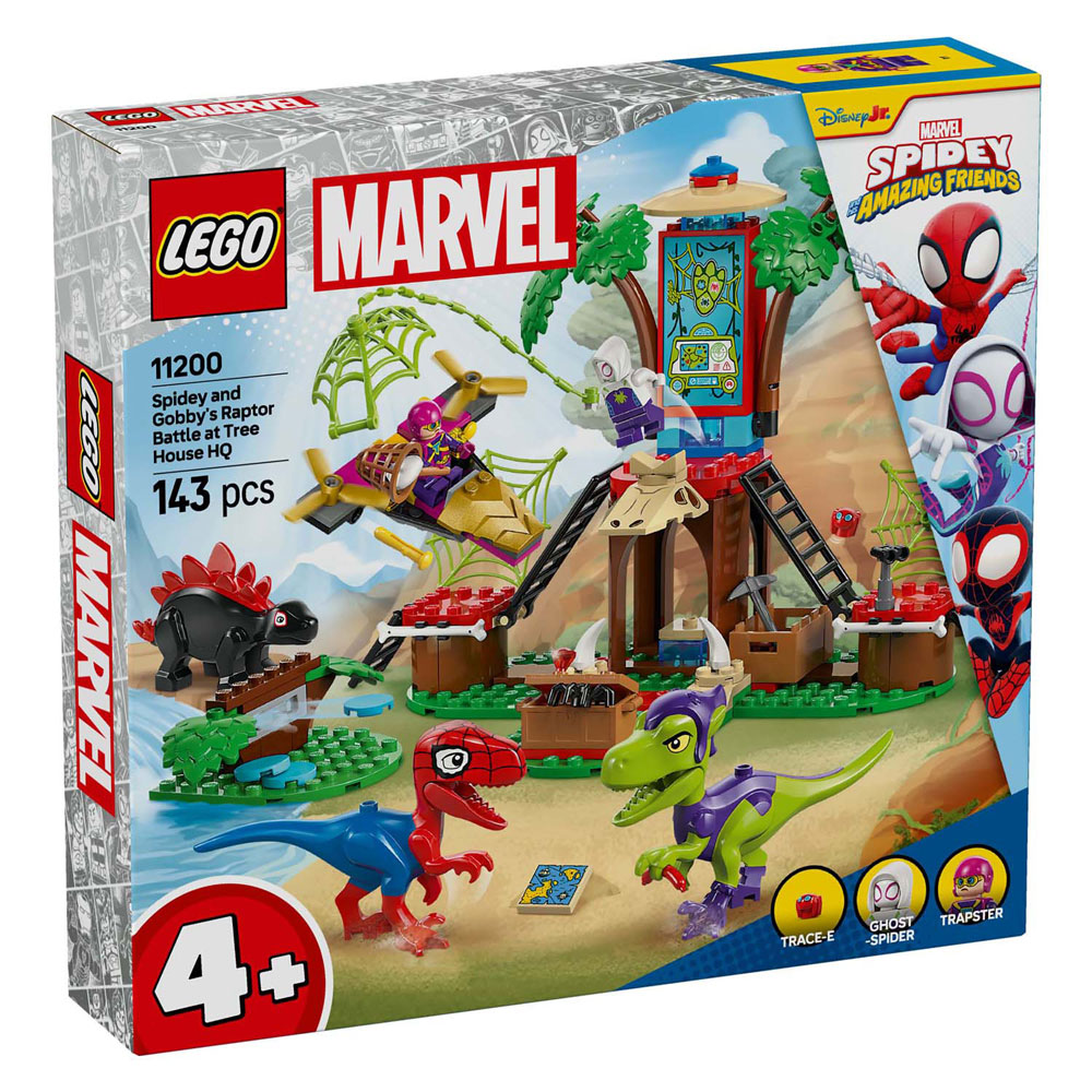 LEGO Spidey 11200 Spidey en Gobby's Raptorstrijd Bij de Boomhut