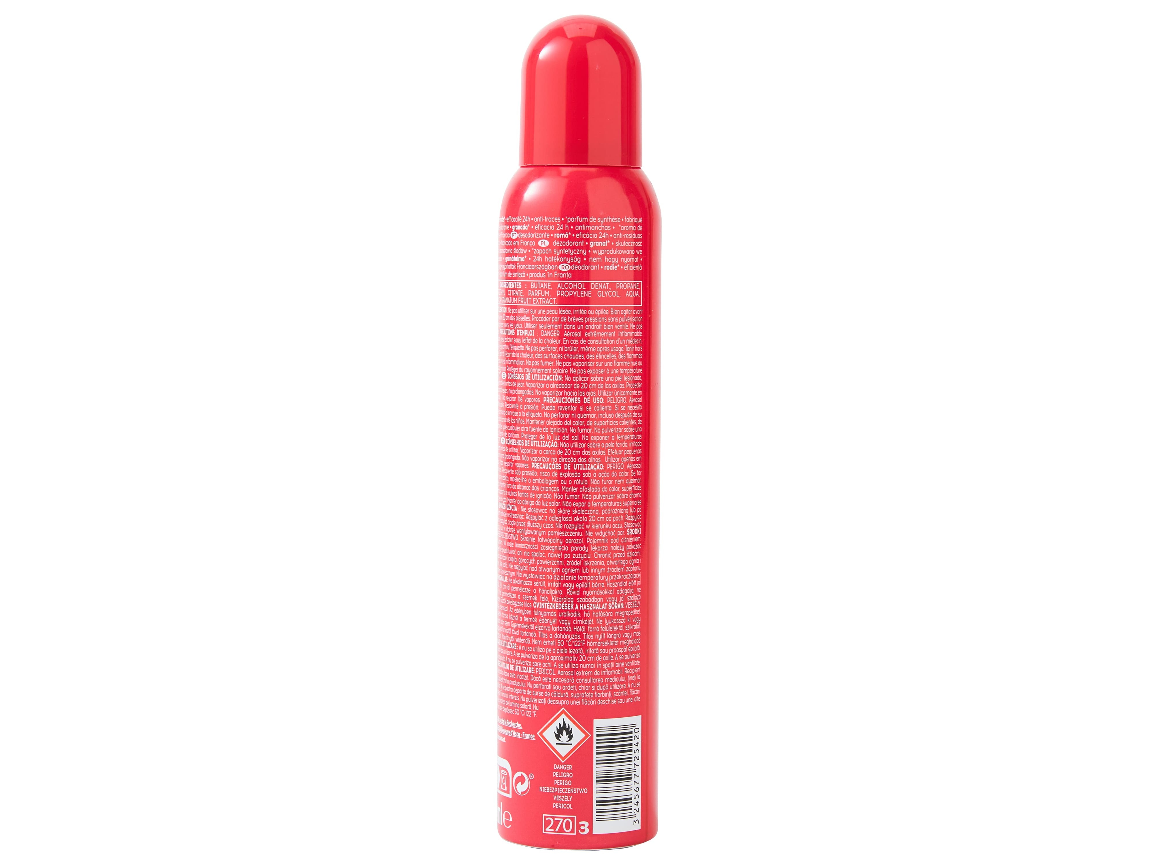 DESODORIZANTE SPRAY COSMIA ROMÃ 200ML