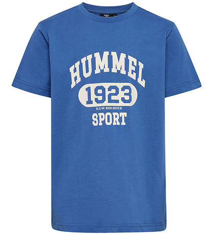 Hummel T-Shirt - HmlPrint - Helles Kobalt