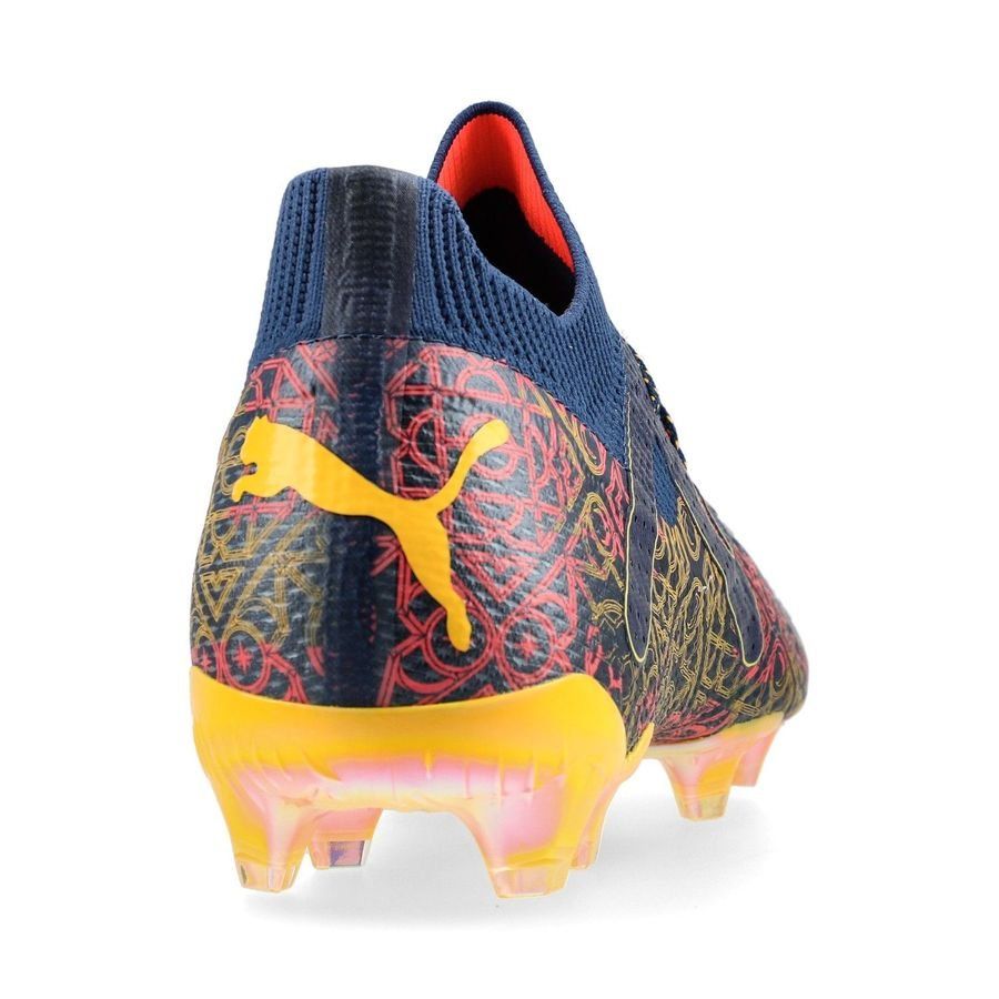 PUMA X Unisport Future Ultimate FG/AG Dream Factory - Persian Blue/Tangerine/Fire Orchid ÉDITION LIMITÉE