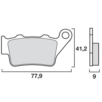Plaquettes de freins Brembo Sinter Métal Fritté Racing avant/arrière (selon modèle)