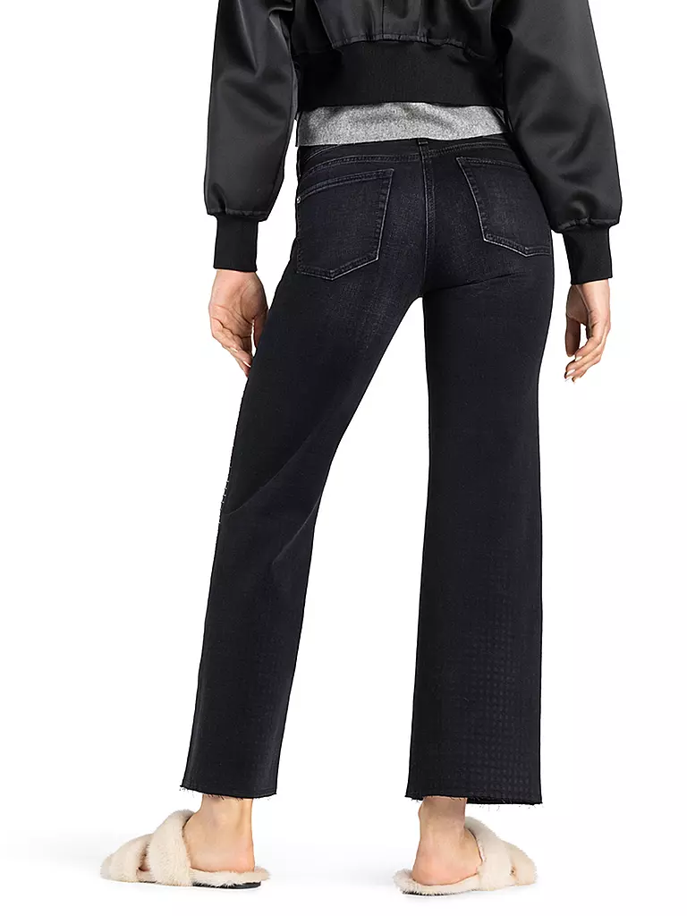 CAMBIO Jeans Wide Leg TESS schwarz