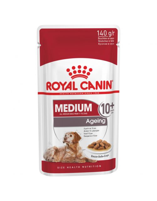 Royal Canin Medium Ageing 10+ Natvoer - Hondenvoer - 140 g