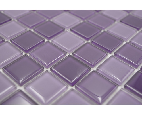 Glasmozaïek CM 4888 mix paars 30,2x32,7 cm