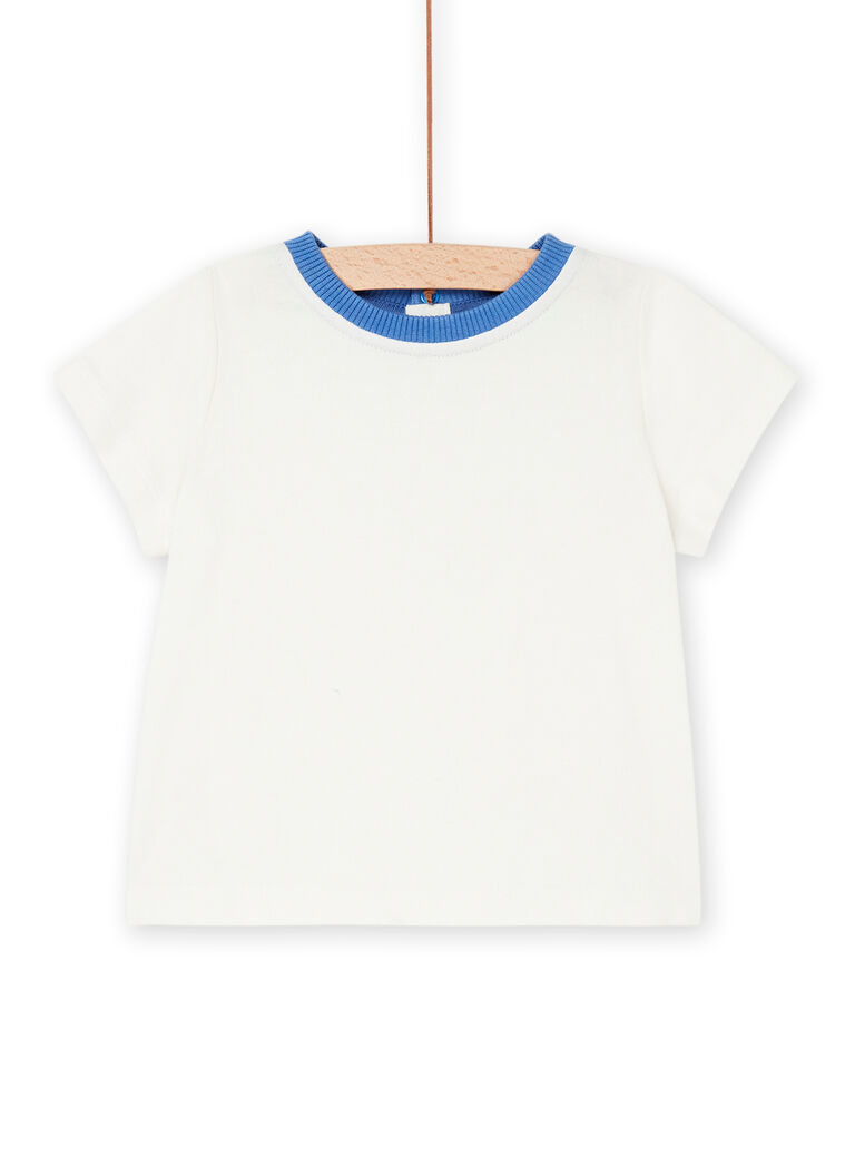 T-shirt et salopette craie à imprimé fleuri