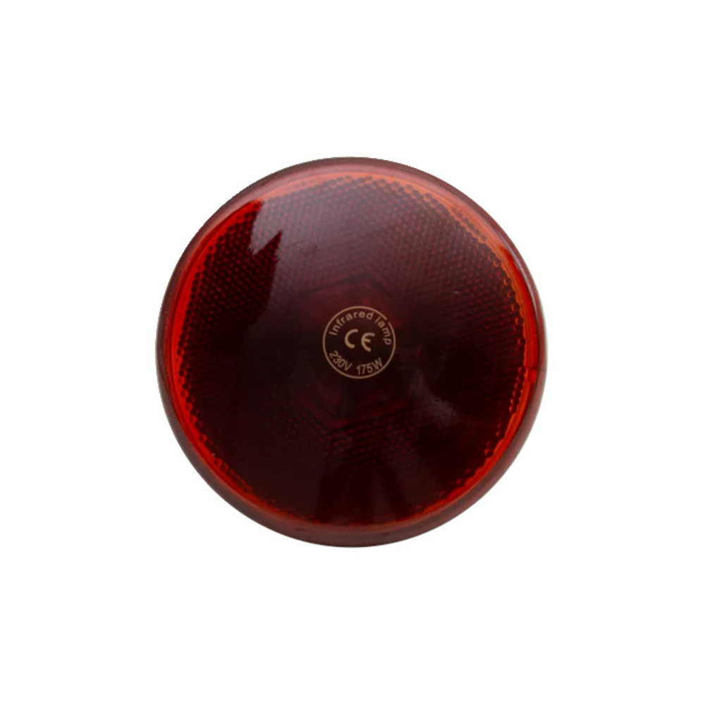 Ampoule infrarouge par 175 w rouge