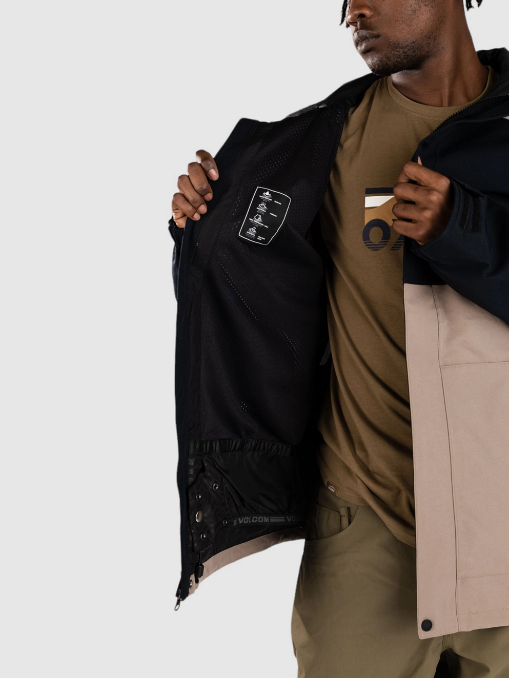 Volcom Brighton Jacket chestnut brown