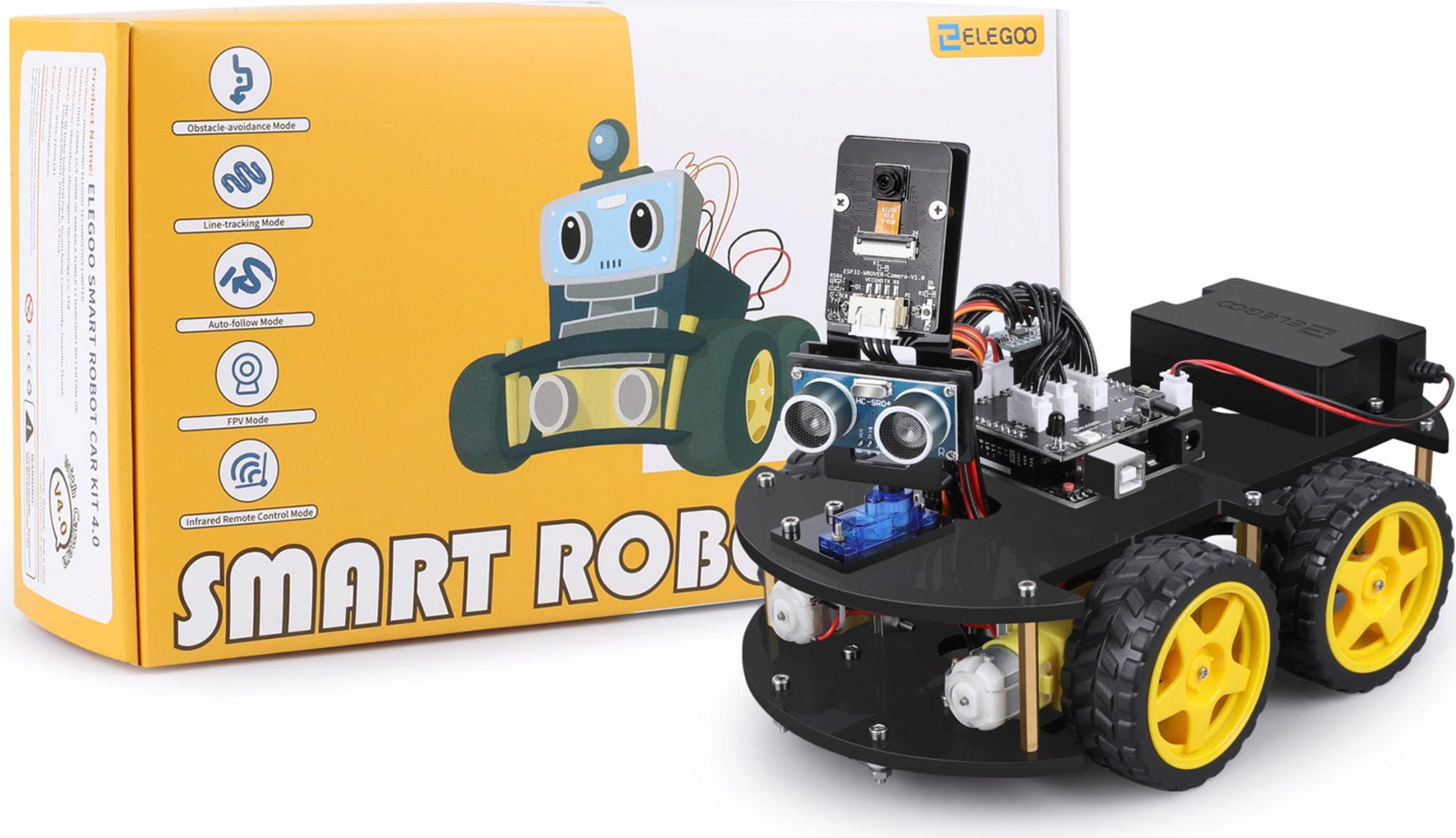 Elegoo  Smart Robot Car Kit    STEM Kit für spielerisches Lernen