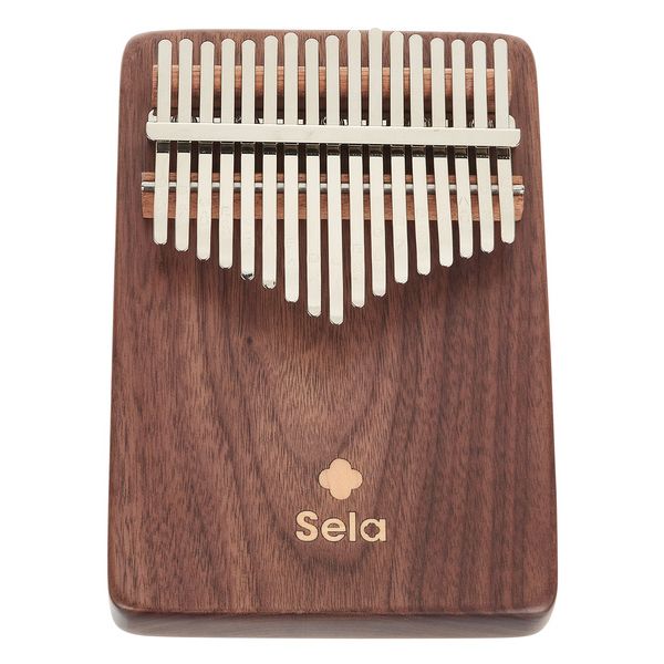 Sela Kalimba 17 Solid Black Walnut
