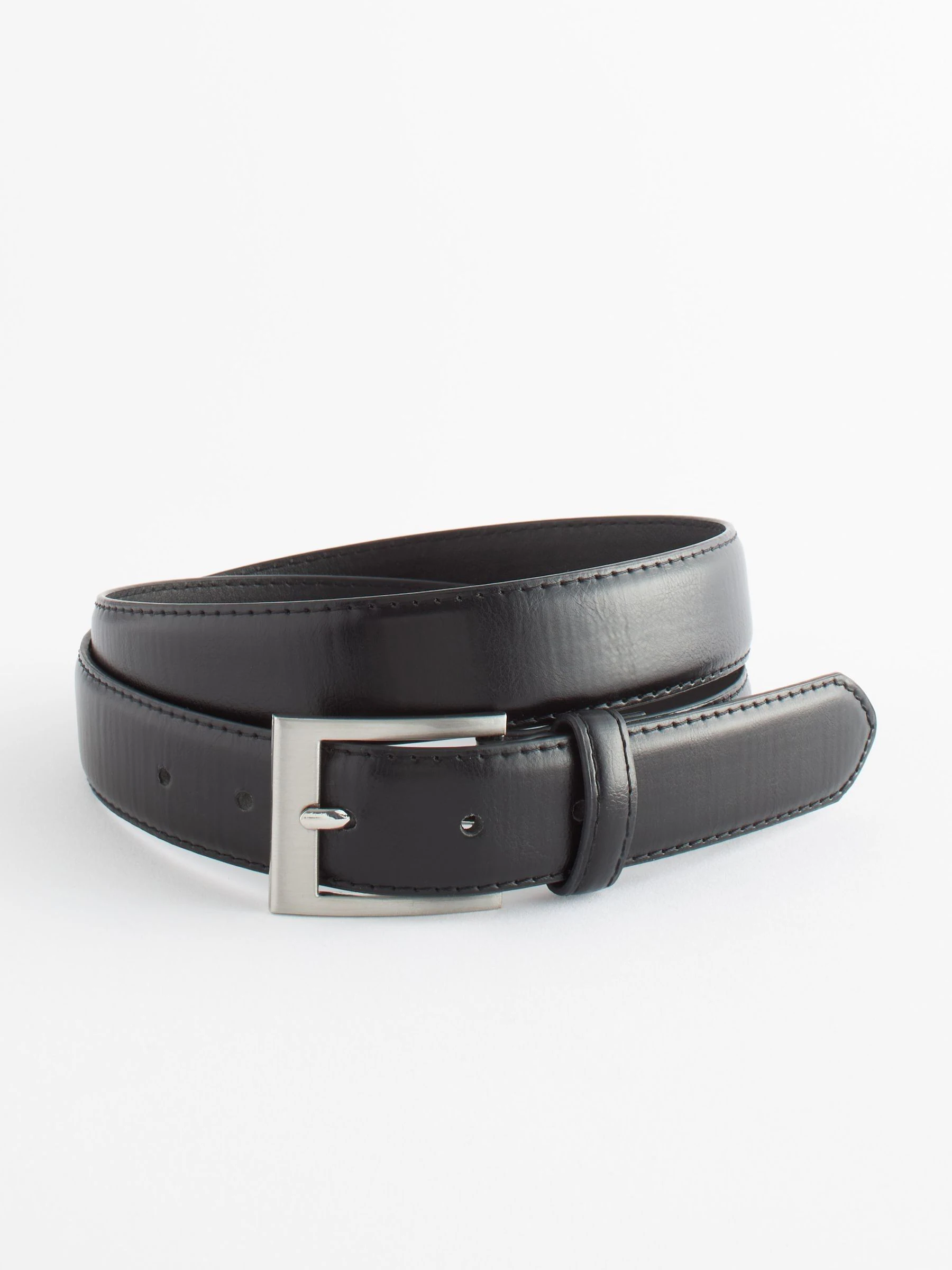 Zwart - Riem van imitatieleer