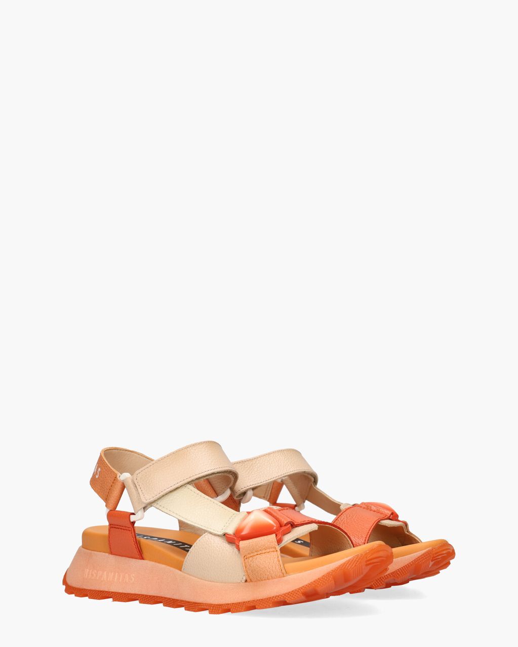 Hispanitas CHV253896 Oranje/Multicolor Damessandalen