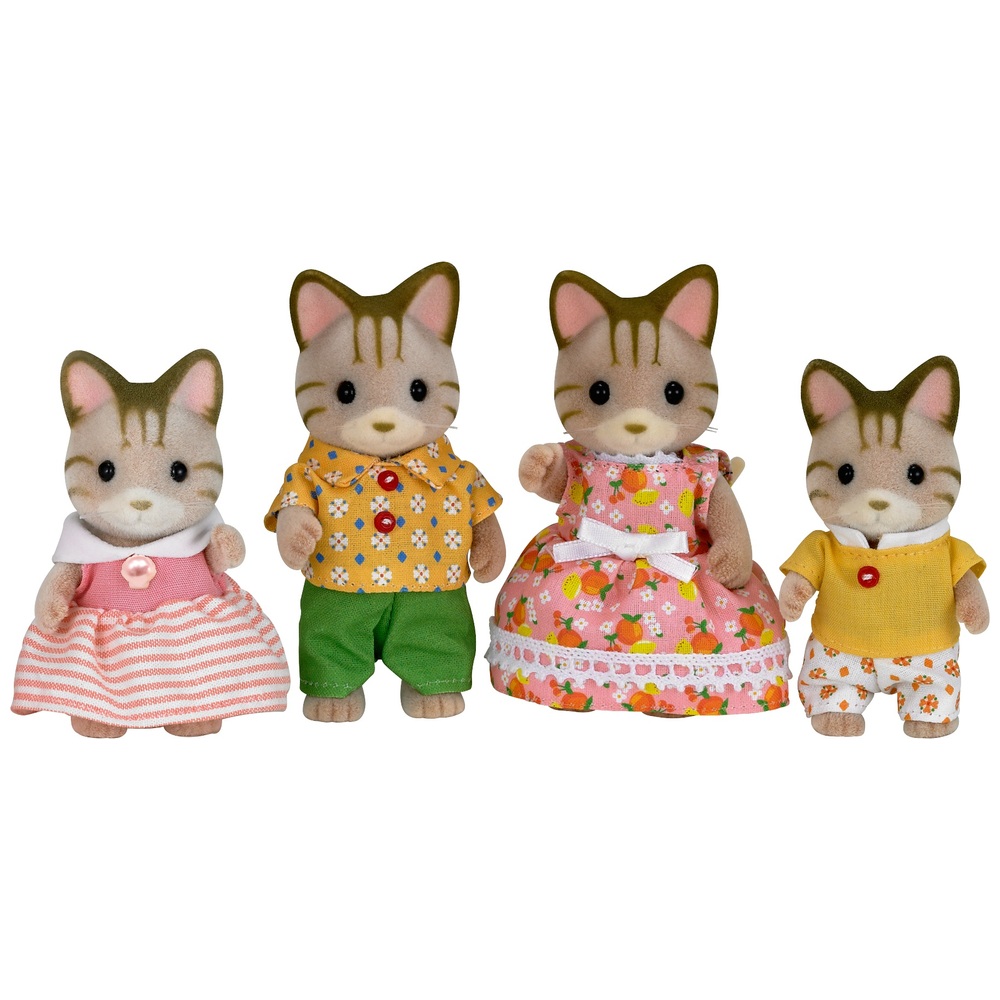Sylvanian Families Streifenkatzenfamilie
