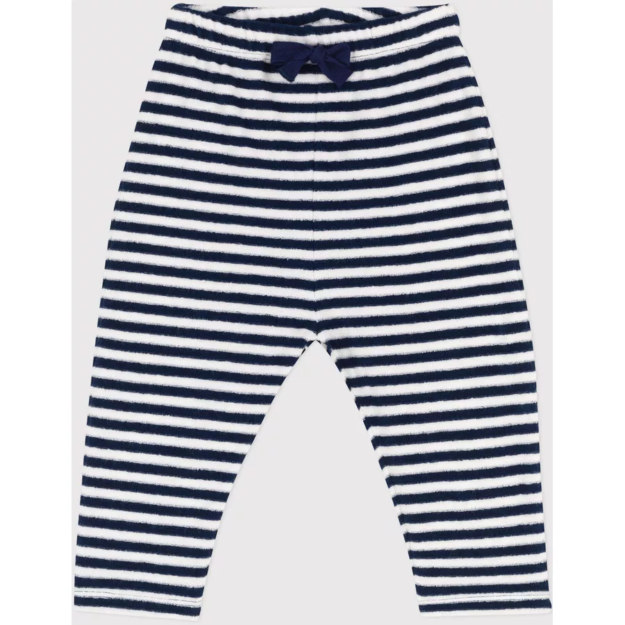 Petit Bateau Frottier Hose Blau Medieval