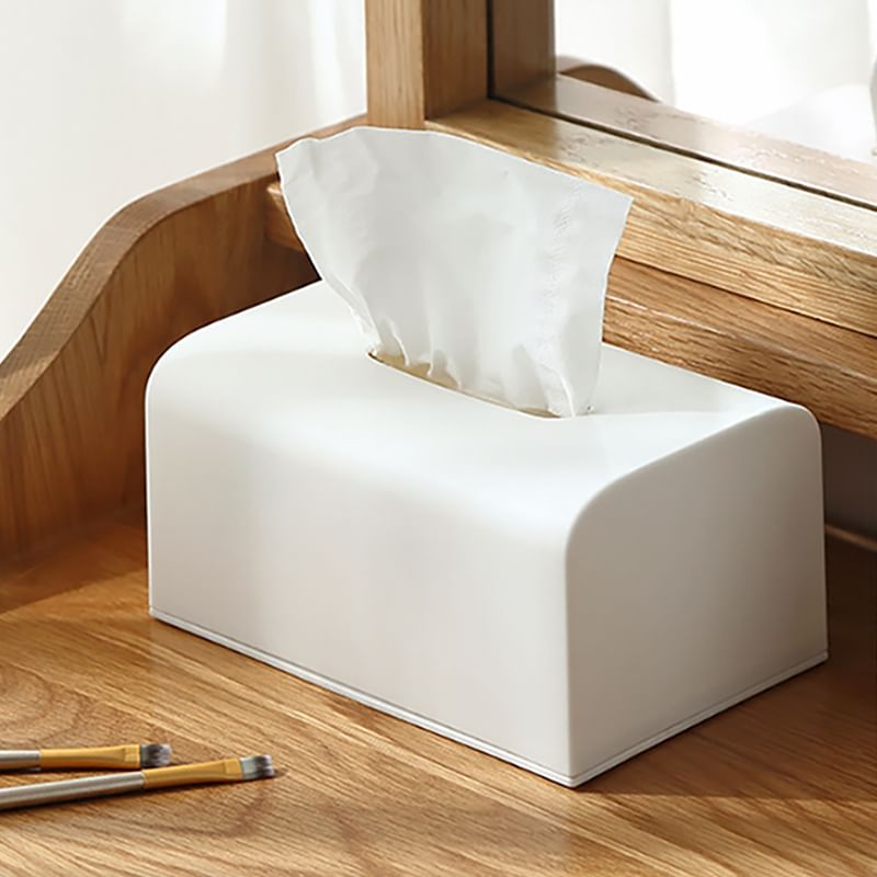 NEJA - Effen plastic tissuebox (verschillende ontwerpen)