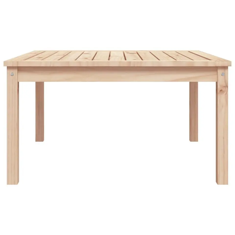 vidaXL - Loungetafel - Bruin - Massief grenenhout - 82,5x82,5x45 cm