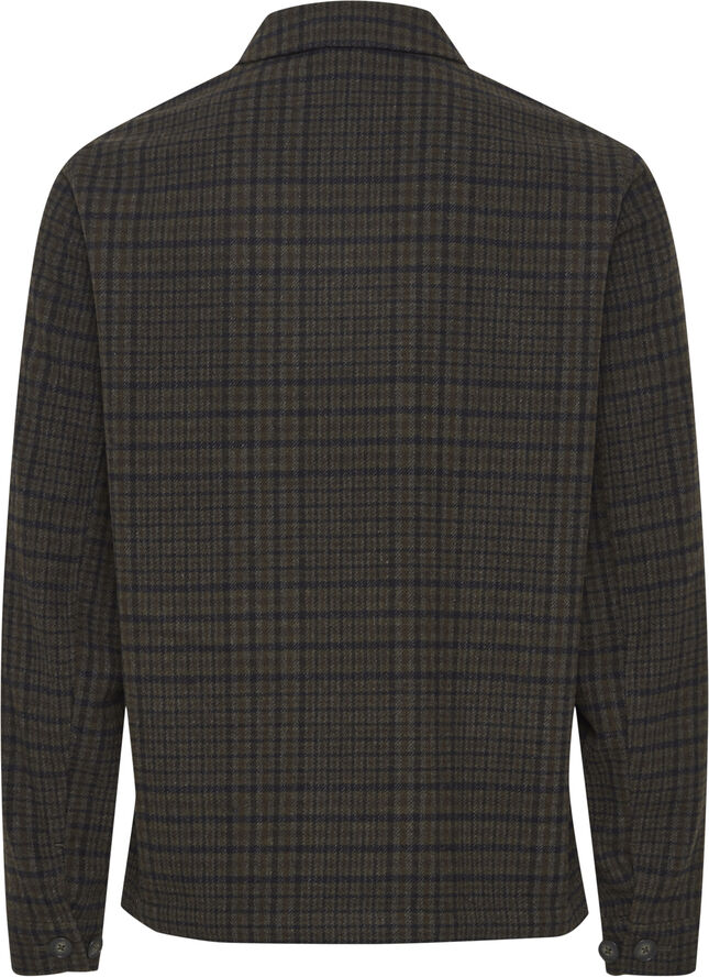 Casual Friday CFJILLIAN checked jacket Dark grey melange