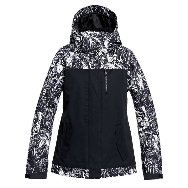 Veste de ski ROXY JETTY BLOCK JK TRUE BLACK TROPICAL DAY
