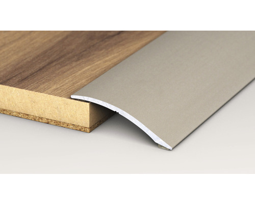 SKANDOR Verstelprofiel Aluminium RVS Geborsteld Geanodiseerd 6x40x1000 mm
