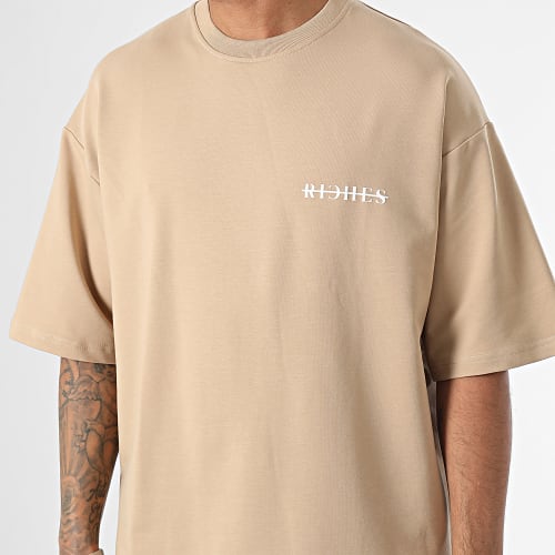 Tee Shirt Oversize Beige