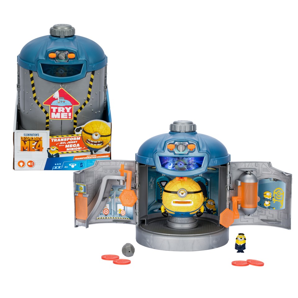 DESPICABLE ME 4 - Mega Minions Transformationskammer Legesæt
