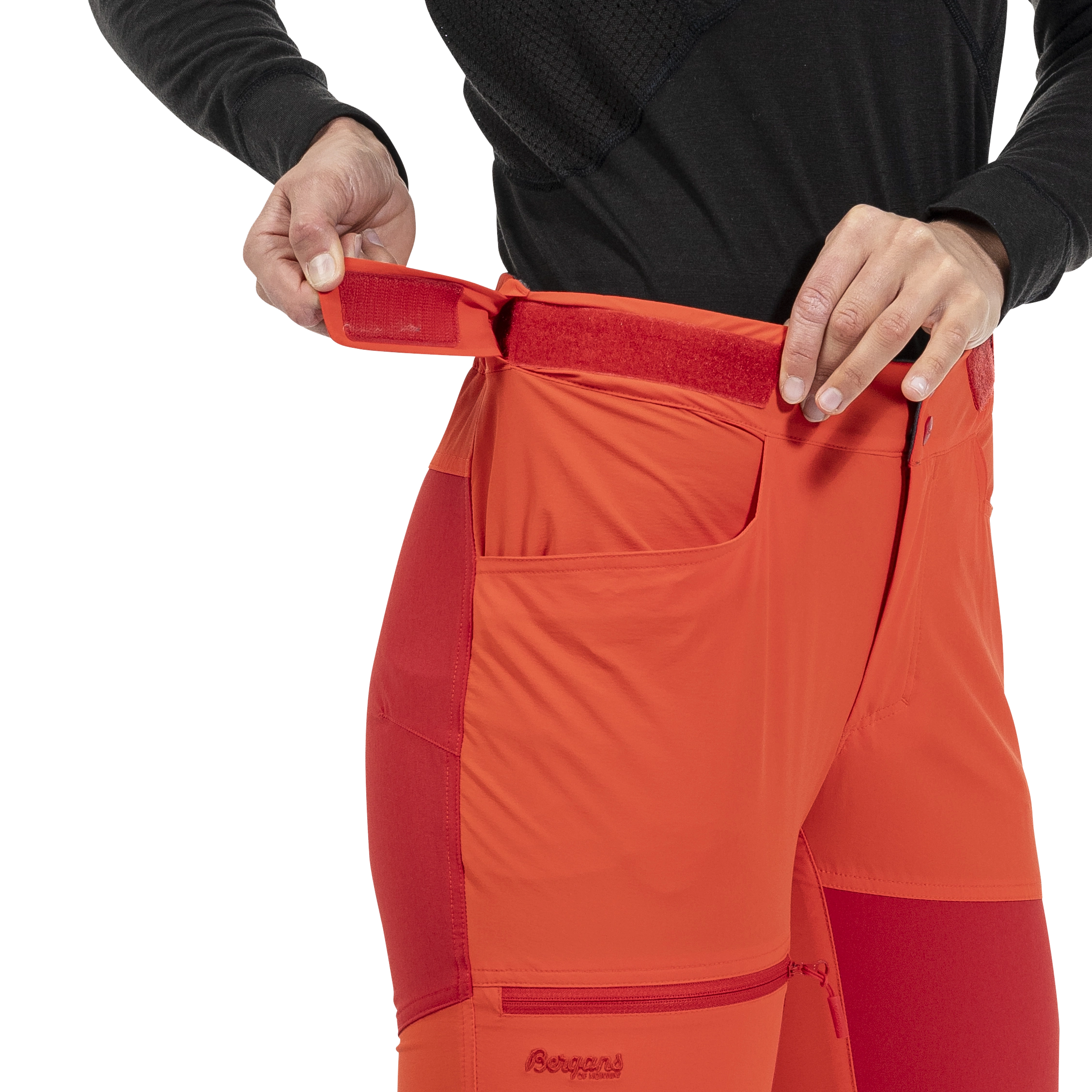 Cecilie Mountain Softshell Pants Energy Red