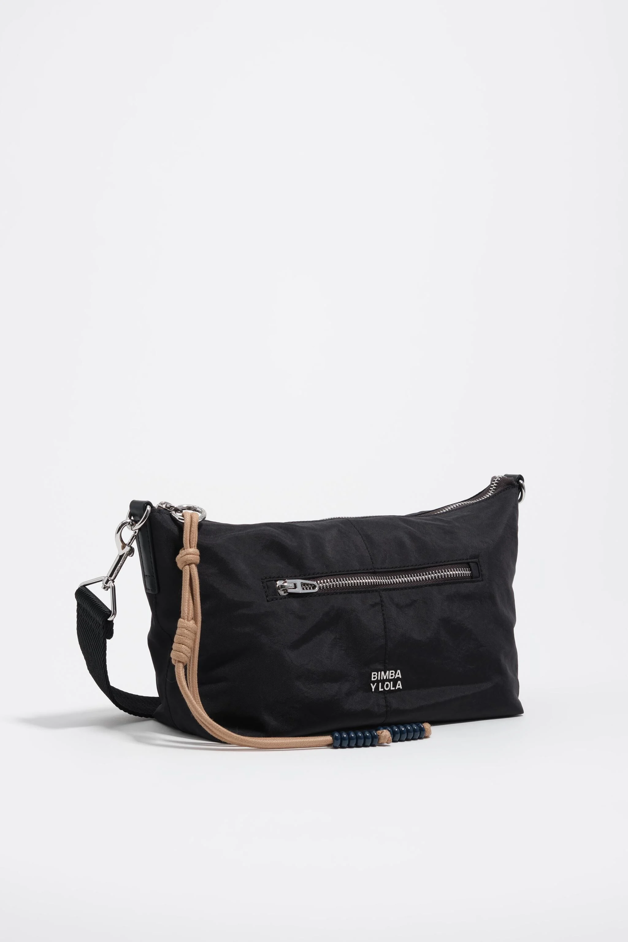 Bolsa Trapecio de náilon preto