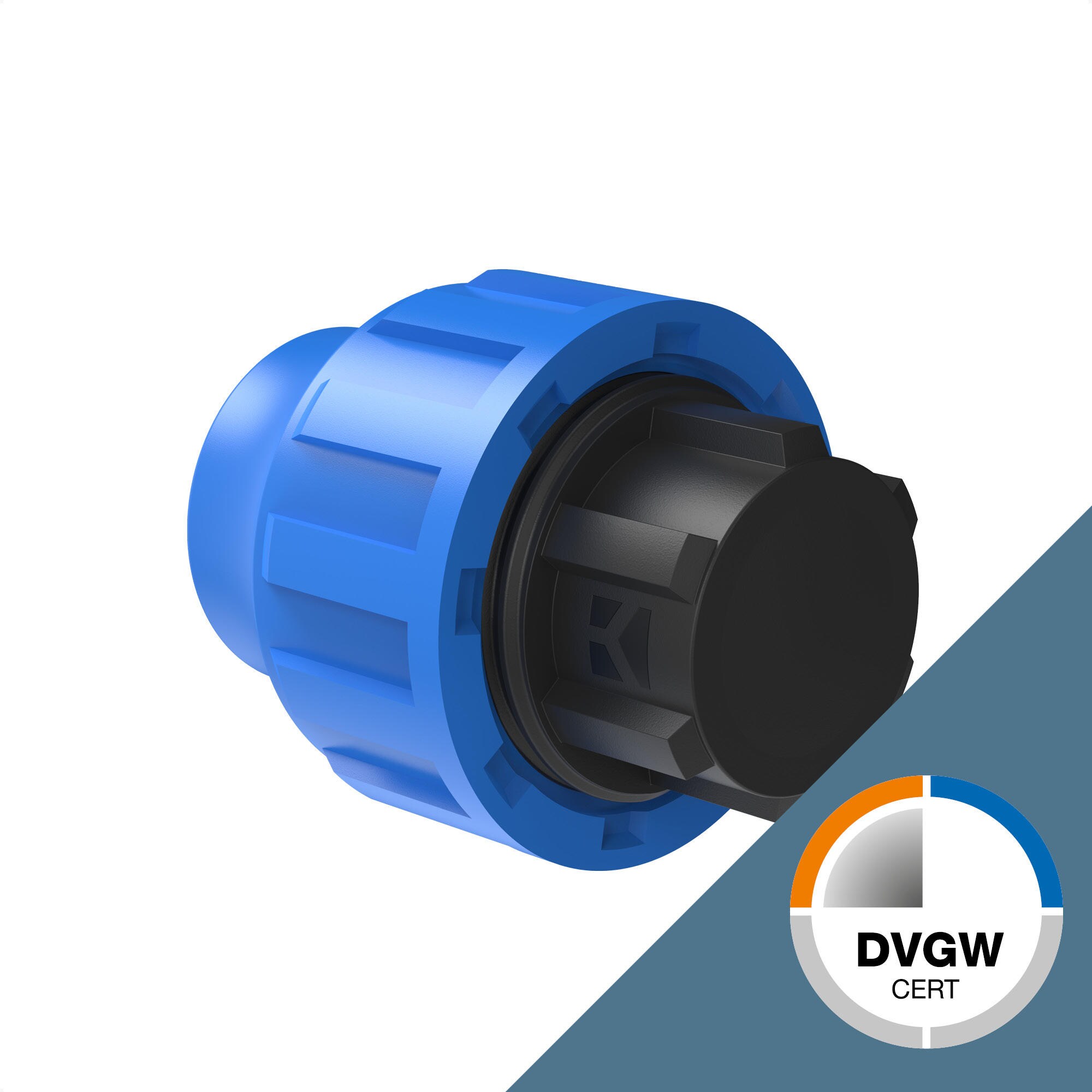 KIRCHHOFF Endstück 20 mm für HDPE Bewässerungssystem, Gartenbewässerung Made in EU