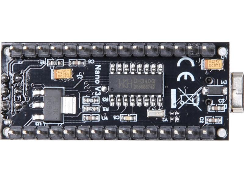 jOY-iT Entwicklerboard Nano V3 Arduino kompatibel ATmega328P basiertes Mikrocontroller-Board