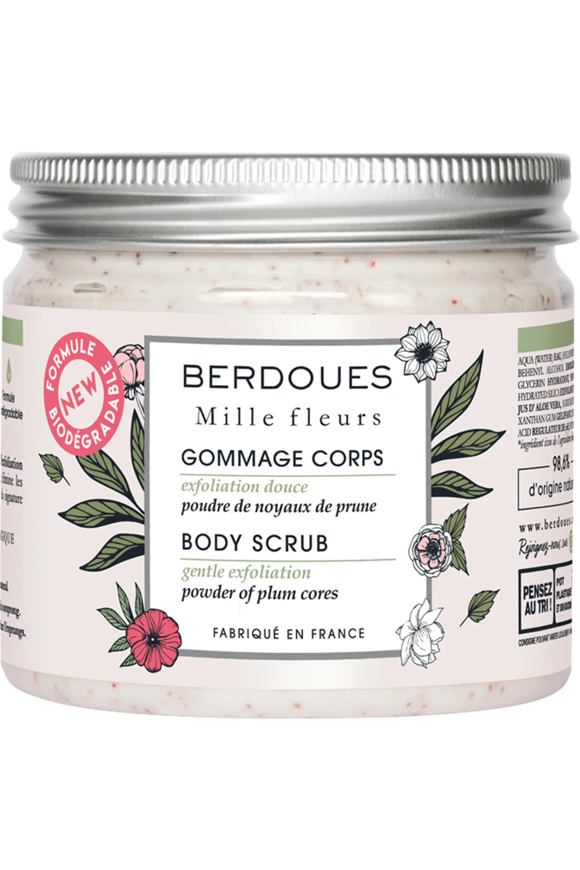 Berdoues Gommage corps Mille Fleurs-200 ml