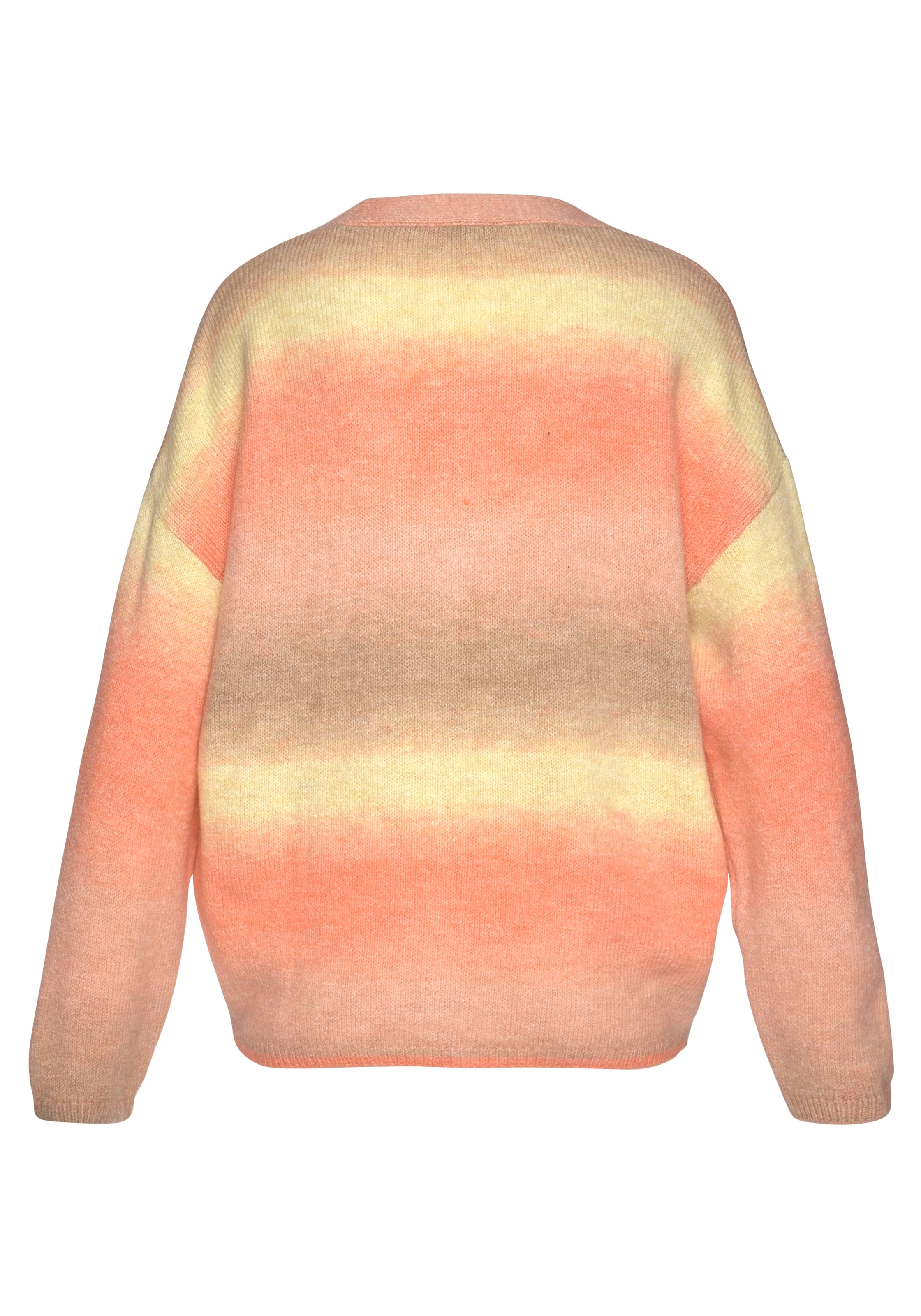 LASCANA Strickjacke , mit Farbverlauf, weicher Cardigan, modische Passform