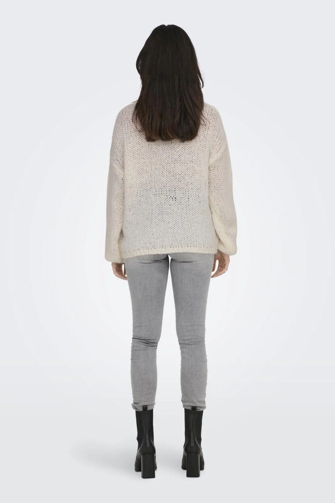 Only Onlnordic Life Ls O-Neck Knt