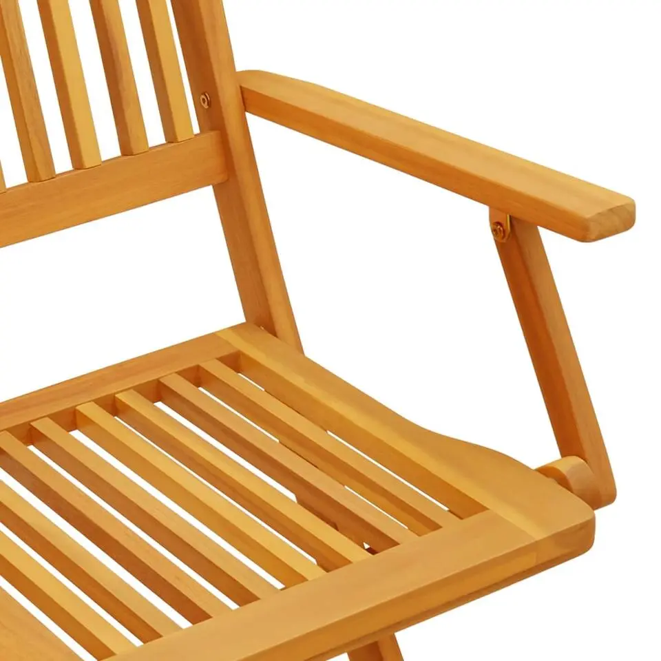 vidaXL - Bistroset - Bruin - Acaciahout - 60 cm - 3 stuks