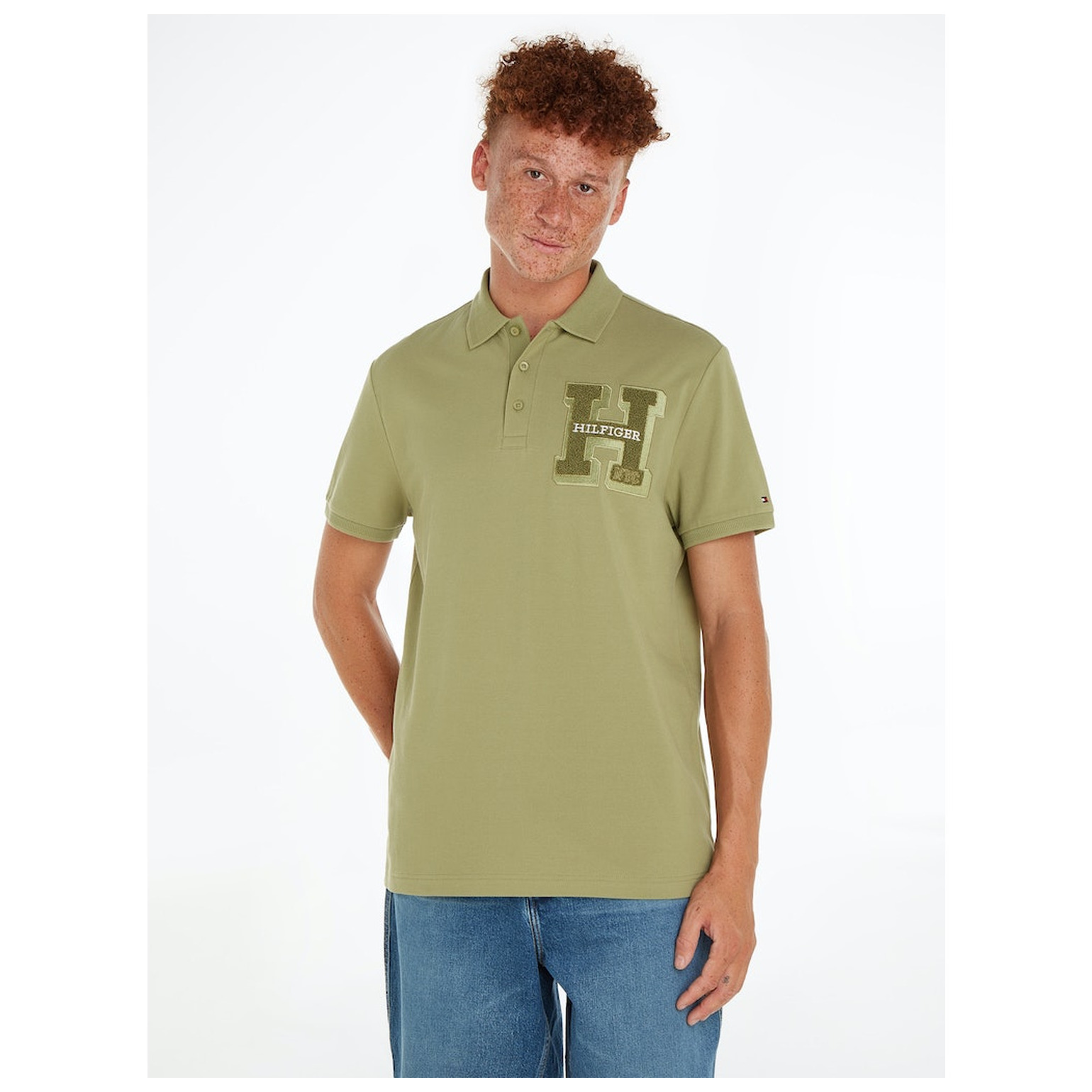 Tommy Hilfiger BOUCLE H EMBRO REG POLO