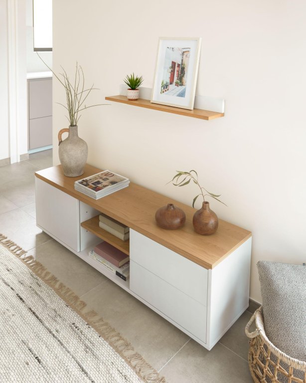 Kave Home Abilen wandplank 80 Naturel