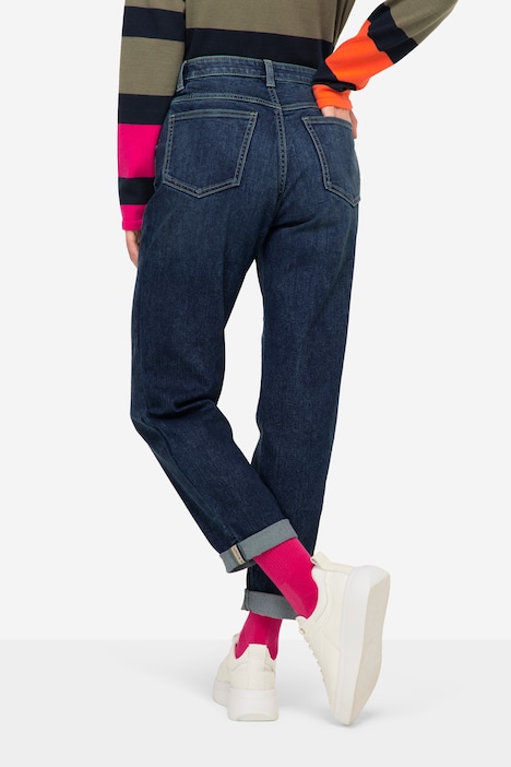 Karotten-Jeans, weite Passform, 5-Pocket-Form