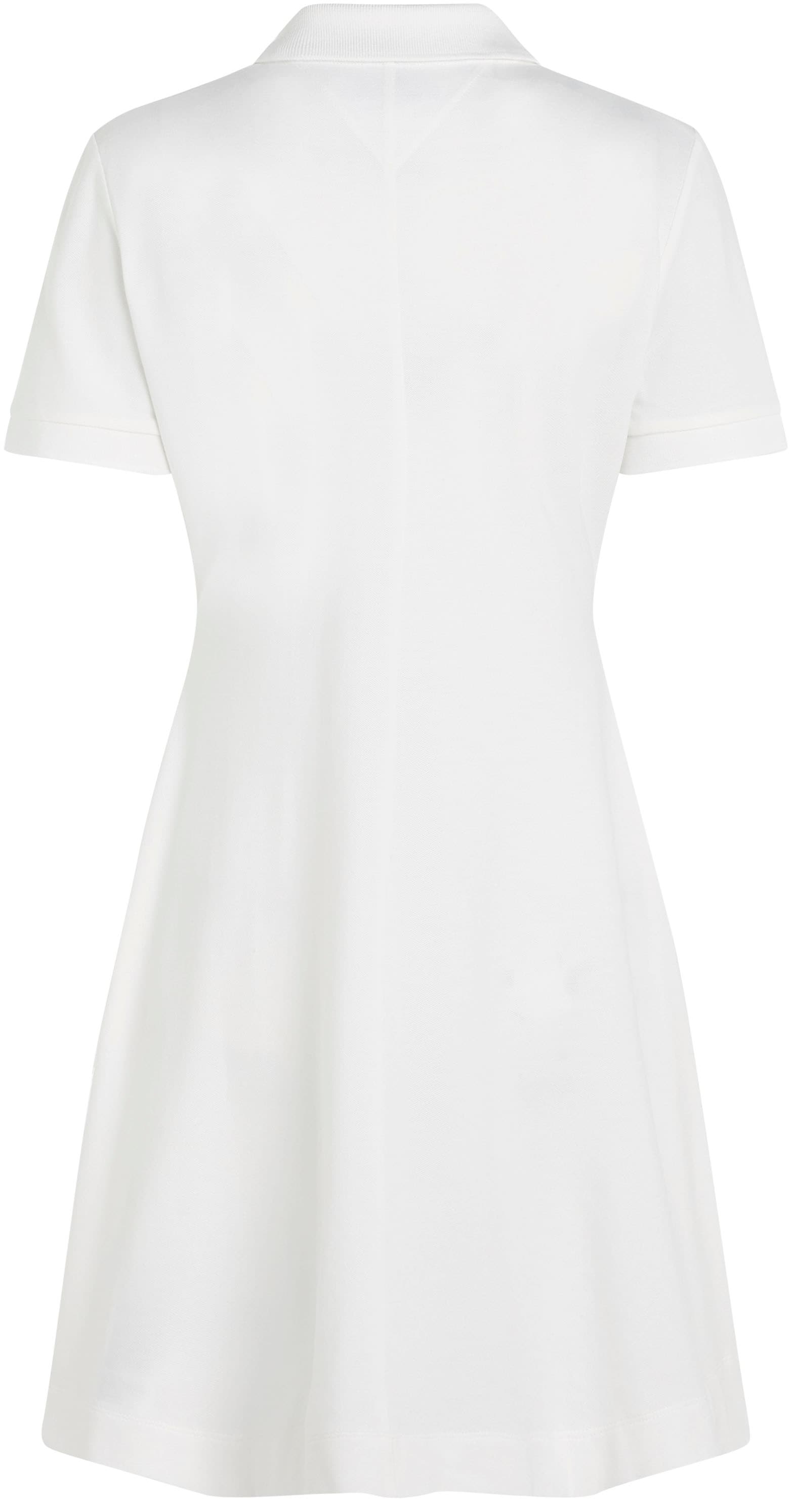 Tommy Hilfiger Polokleid »F&F OPEN PLCKT LYCLL POLO DRS SS« mit Logostickerei